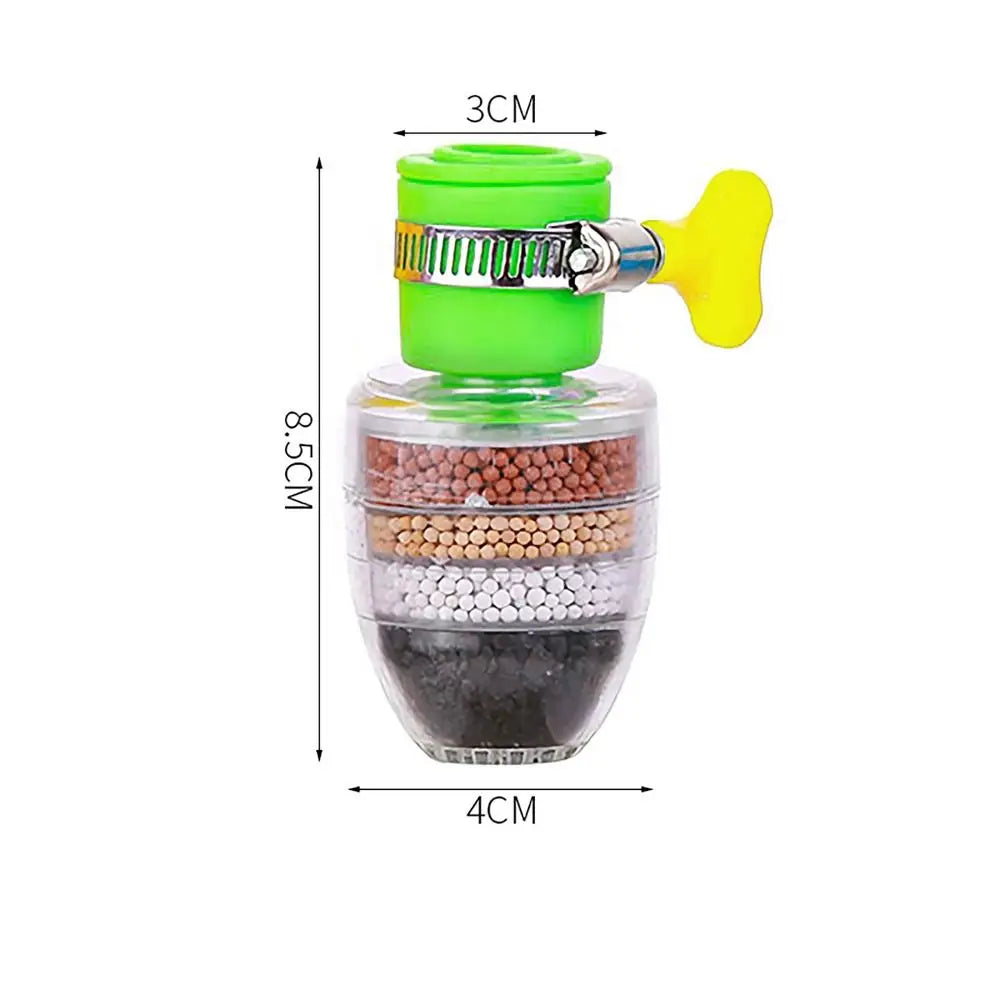 6-layer Filtration Faucet Filter Water Purifier Water Saving Faucet Sprayer Splash Proof Tap Head Attachment Healthier Life