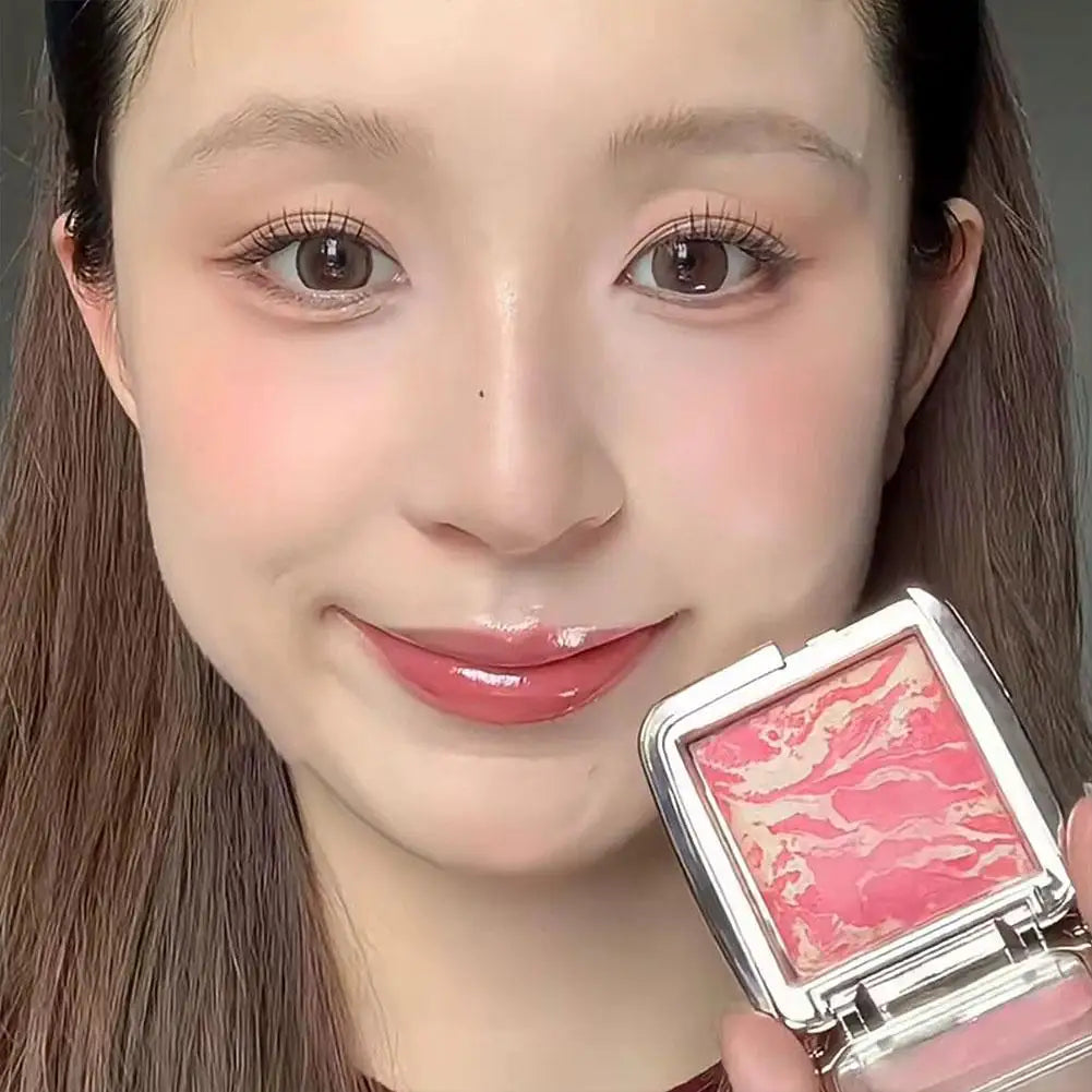 2.4g Original Soft Natural Matte Lasting Marble Blush Ethereal Glow Diffused Heat Mood Exposure Hourglass Ambient Lighting Blush