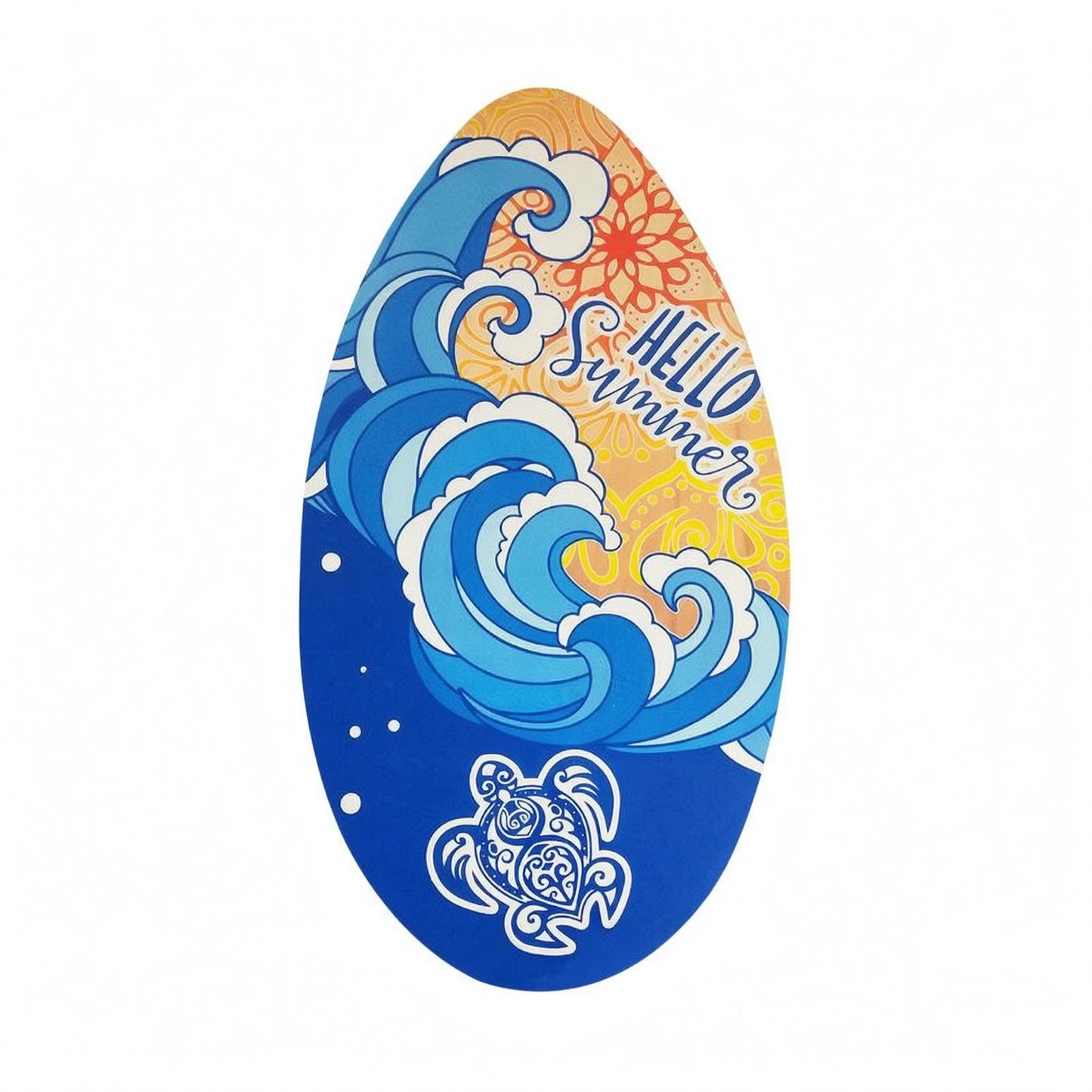 Skimboard for Beach Lightweight Durability Wooden Water Surfboard Wood Body Board for Beginners Teenagers All Skimming Kids