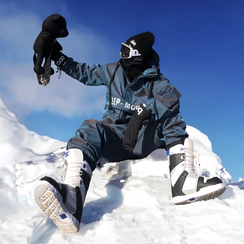 Ski Suit Set for Men and Women Windproof, Waterproof, Warm Jacket and Pants Complete Set of Snowboarding Gear High Quality