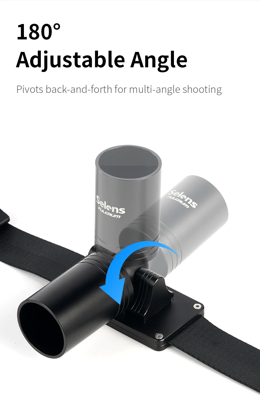 Selens Adjustable Camera Gimbal Belt Gimbal Stabilizer Weight Support Hip Belt Waist Mount for Long Standing Filming Compatible