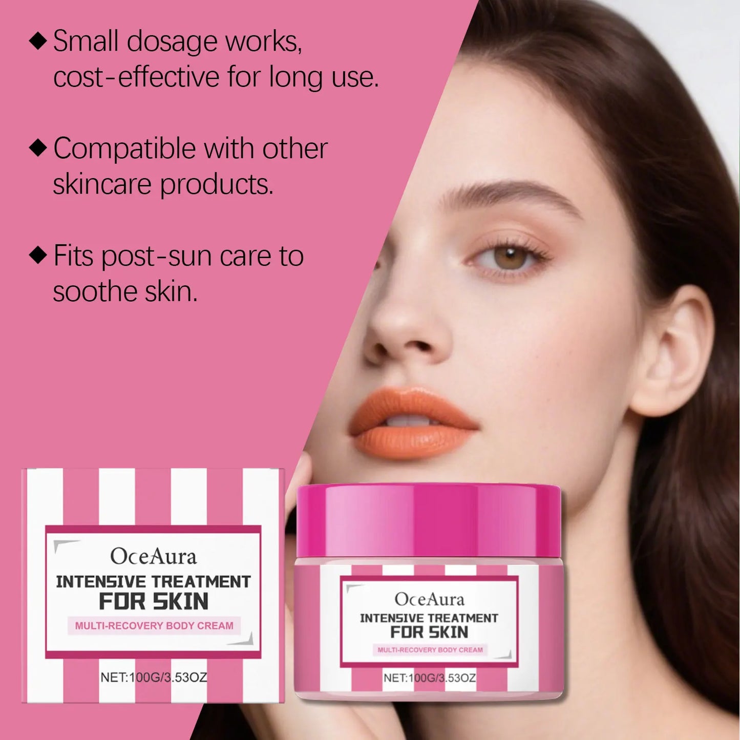 Body Moisturizing Cream -A Gentle Body Skin Care Cream that Hydrates,Feels Refreshing &Non-Greasy, and Leaves Skin Soft & Tender