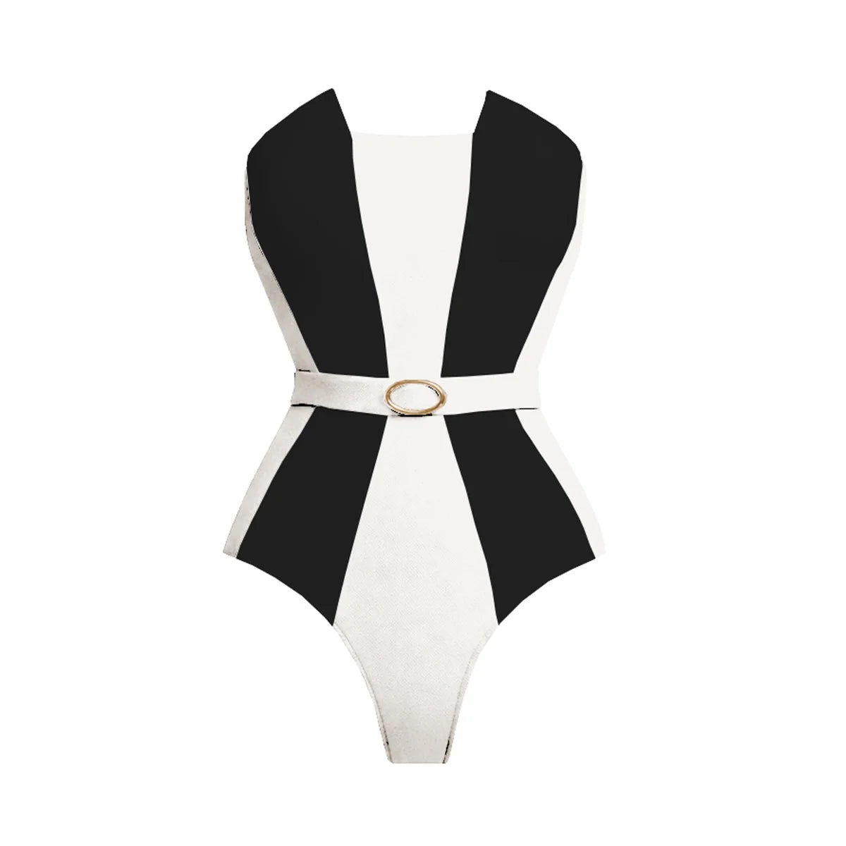 Patchwork Swimsuit 2026 Bandeau Biquini Sexy Bikini Women Swimwear Push Up Swim Suits Female Black White Bathingsuit Beachwear
