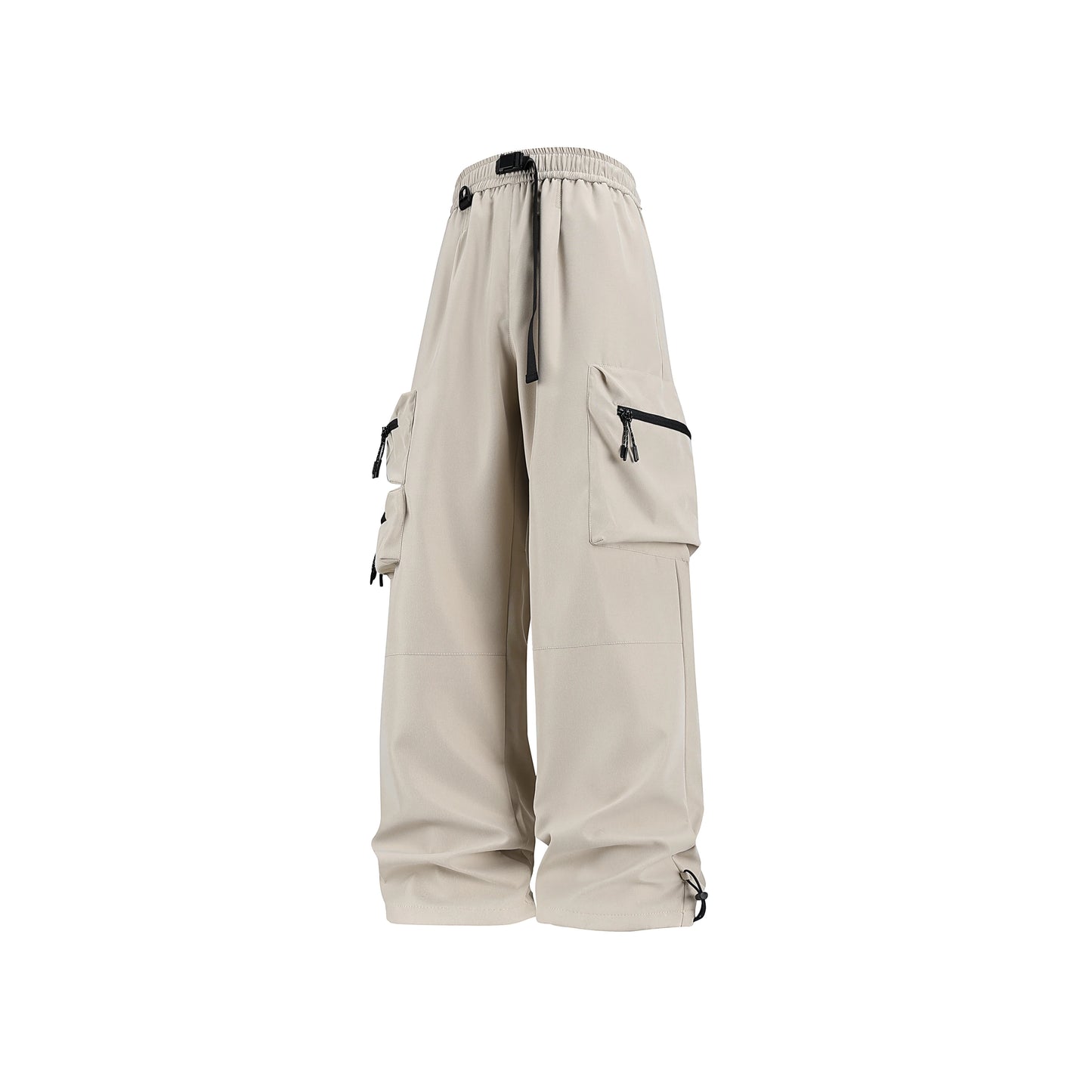 Men's high-end pants, trendy and versatile, cool and stylish teenage down pants, American straight-leg casual workwear pants