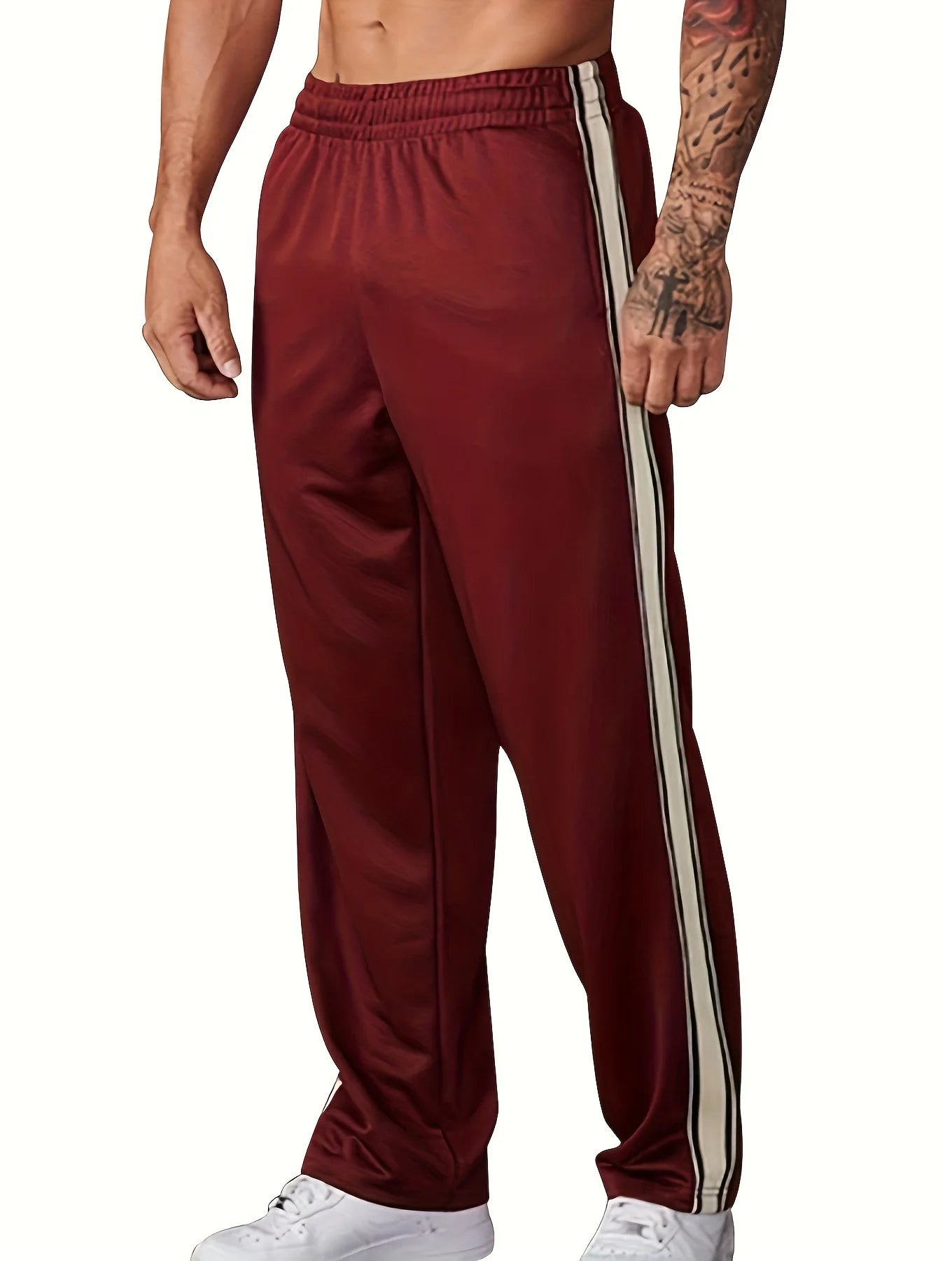 2025 New Summer Men's Casual Sports Pants Gym Workout Joggers Running Trousers for Men Waist Lightweight Quick Dry