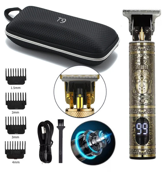 T9 Cordless Electric Hairber Shaver Hair Trimer Home Appliances Travel Barber Razors Shaving Machine for Men Trimmer Man