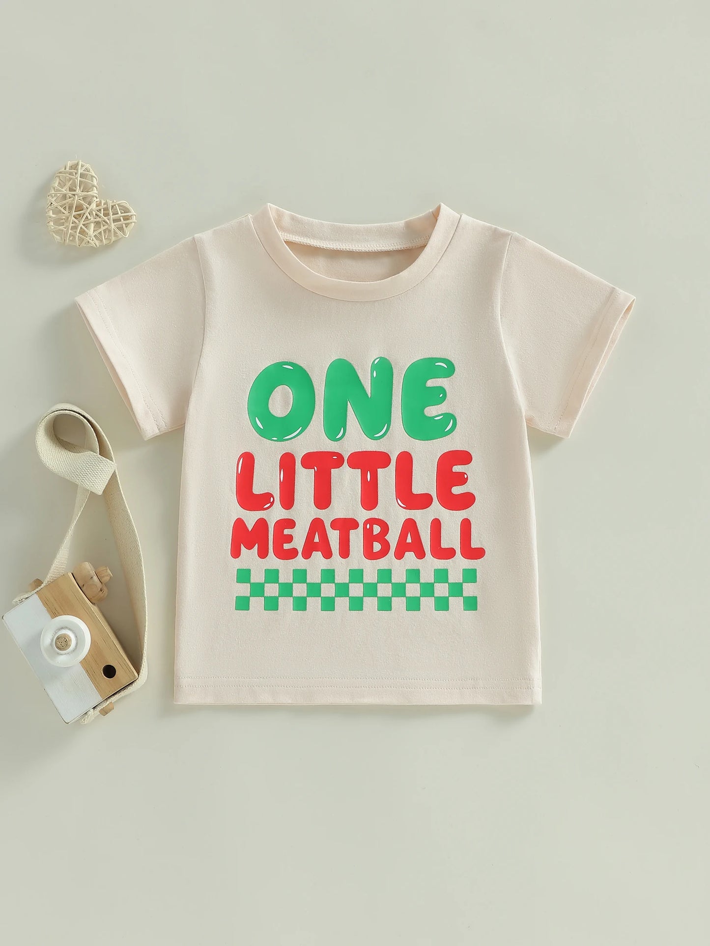 Baby Boys Birthday Shirts Fashion Short Sleeve Round Neck Checkered Letter Print Tops Toddler T-Shirts