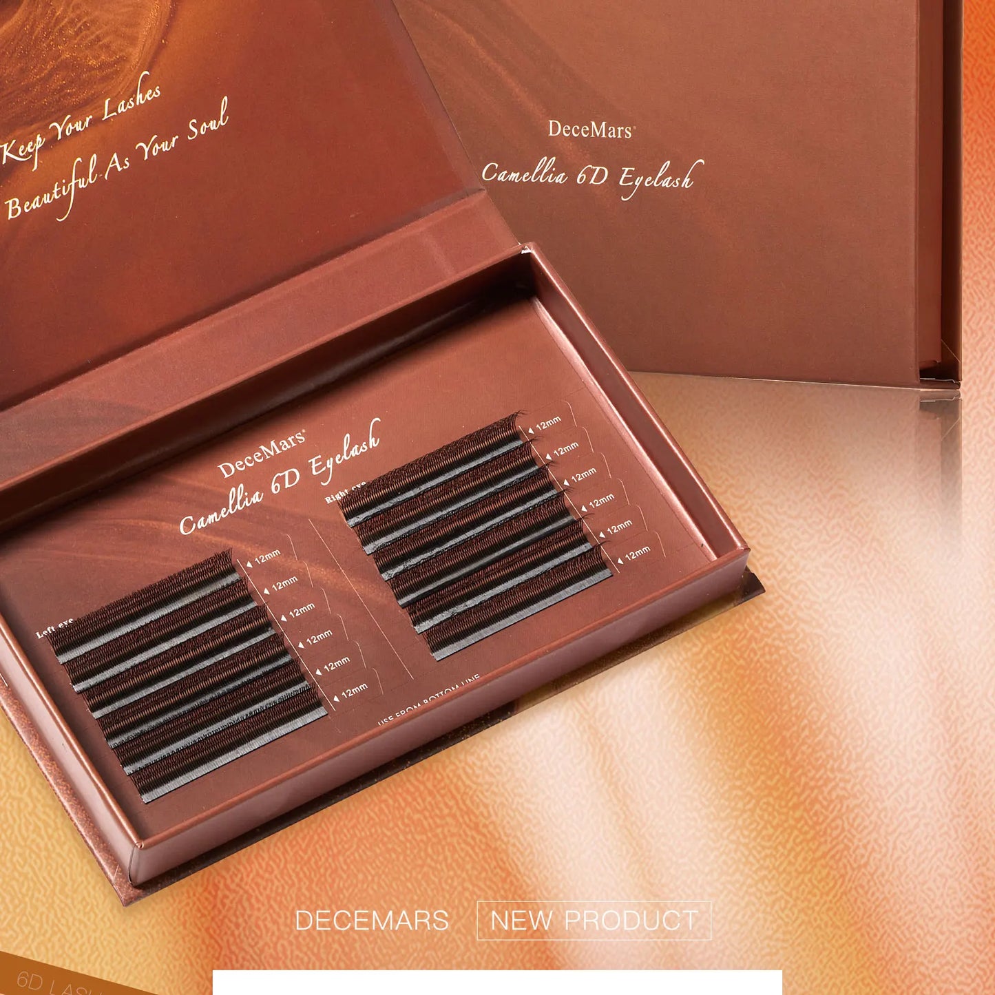 DeceMars  Camellia 6D Eyelash Extensions Flying Eyelash