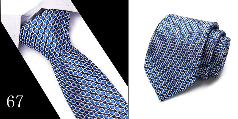 Hot Sale Necktie Man 7.5 cm Silk Tie Solid Color Gravatas Suit Accessories Fit Wedding Holiday Party
