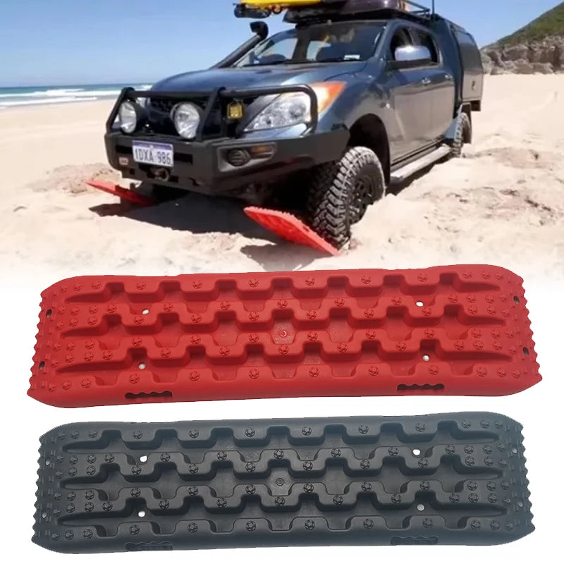 10T Car Off Board Snow Chains Self Rescue Anti Skiding Plate Self Driving Emergency Equipment Muddy Sand Traction Assistance