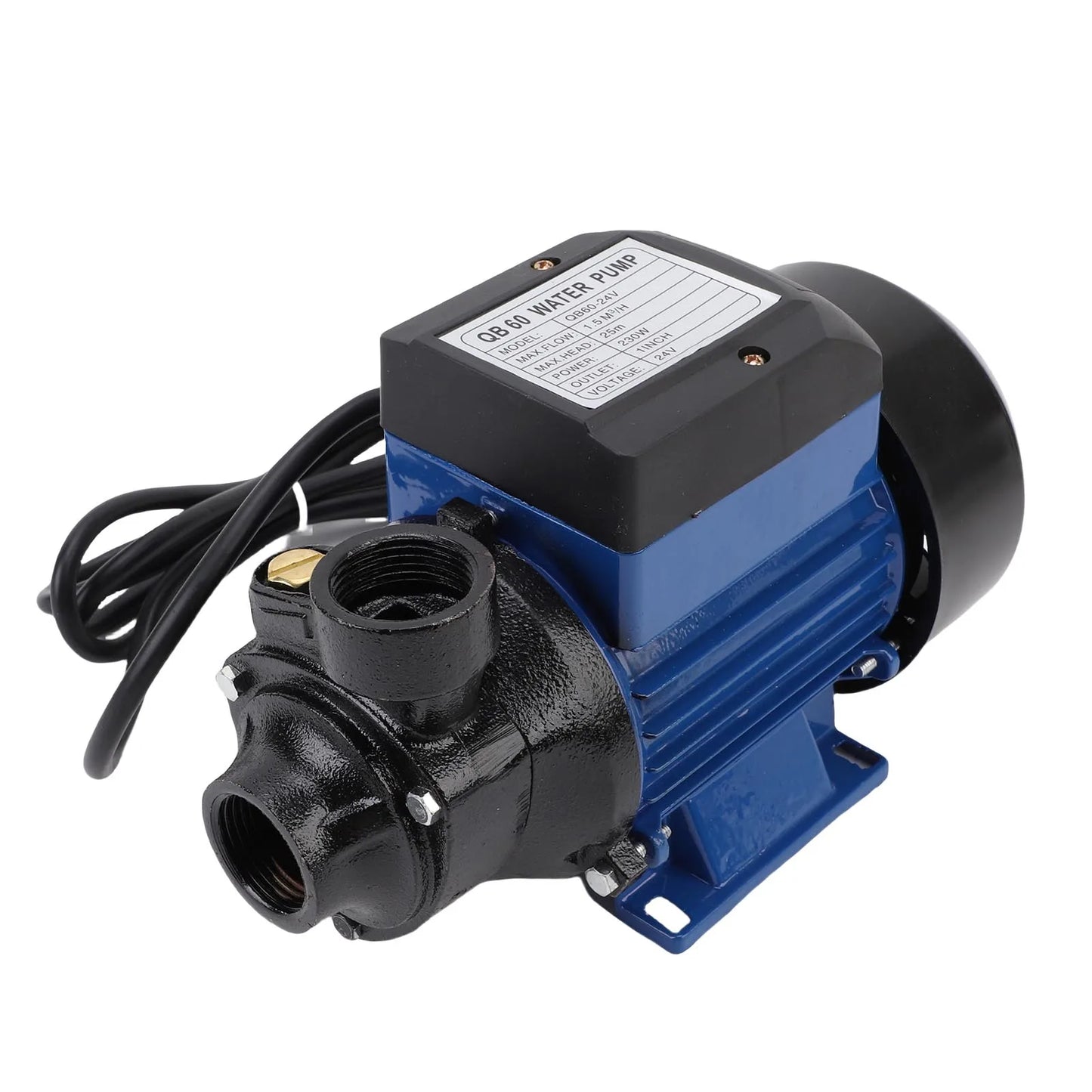 Irrigation Pump 230W 1.5m³/H Flowrate 1 Inch Outlet Quiet 3200RPM 25m High Lift  for Agricultural