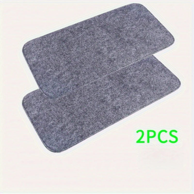 2PC Motorhome Carpet  Non-Slip Replacement Motorhome Accessories For Outdoor Travel Camping RV Cab Door Step Mats