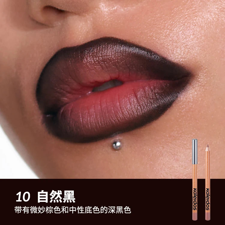Kaleidos Lip Liner,Highly-Pigmented Pencil For Shaping & Sculpting Lips,Semi-Matte Finish,Vegan & Cruelty-Free