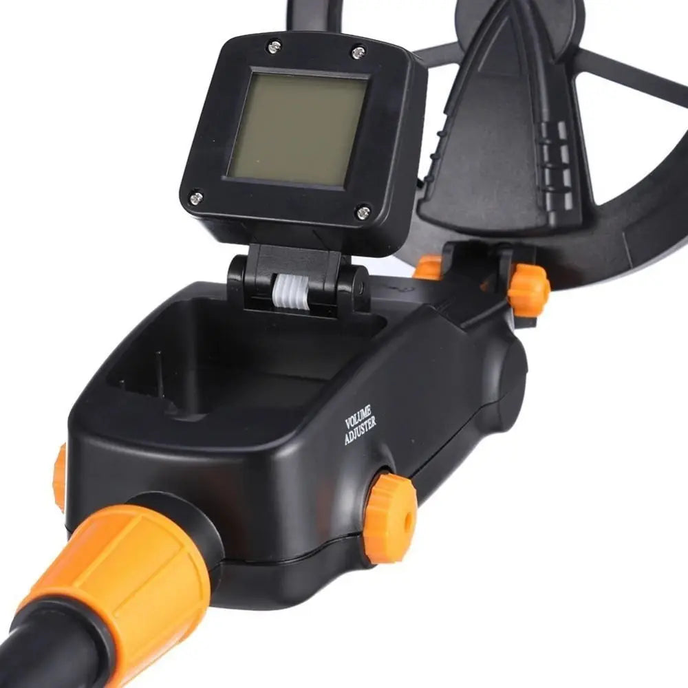 LCD Display Underground Metal Detector Audio Alarm Waterproof Metal Pinpointer Ergonomics Durable Handheld Metal Finder