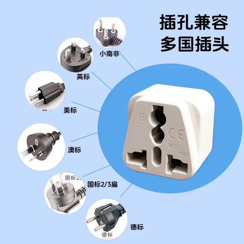 Universal 2025!UK/US/EU/AU To Italy Italian 3pin Travel Plug Converter Adapter Type L Plug Adaptor Convert