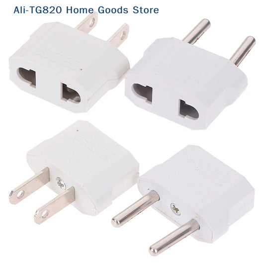 [TG820]4Pcs european usa eu to us plug us to eu plug travel charger adapter converter