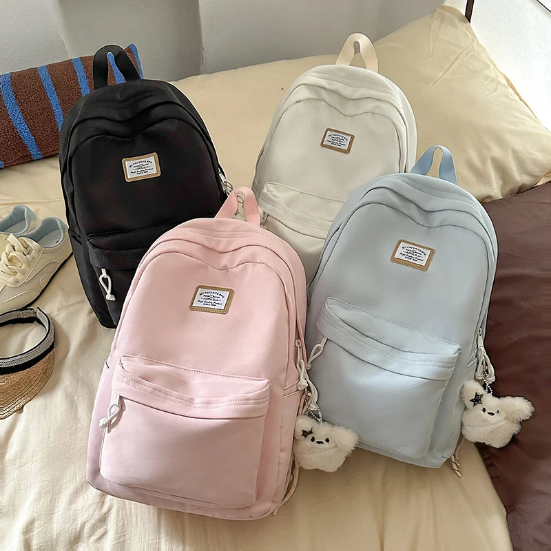 2026 New High Quality nylon Backpacks School Book Bags for Teenage Girls Boys Female College Men Laptop BagPack Casual Backpack