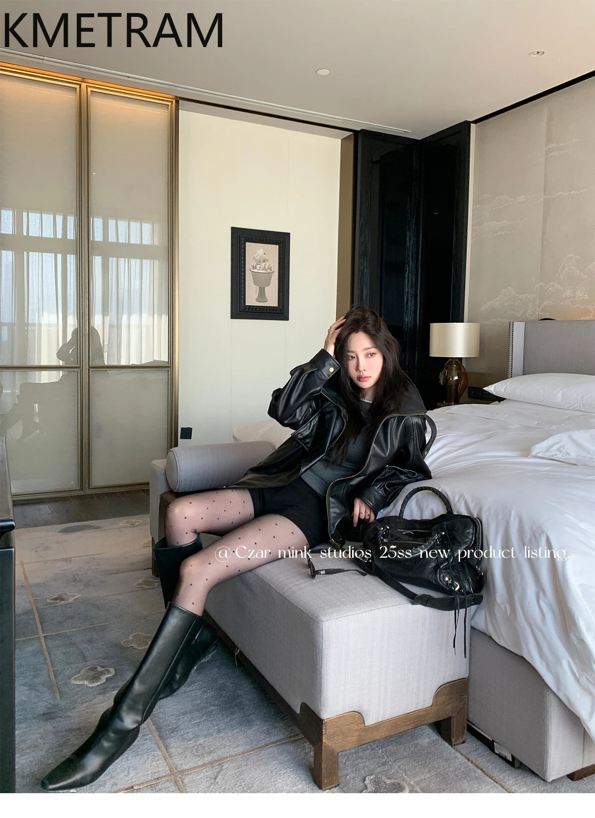 100% Real Sheepskin Jacket Woman Brown Biker Genuine Leather Jackets High Quality Outerwears Fall Clothes 2025 Women дубленка