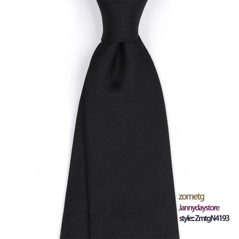 luxury Neckties Silk Necktie Black Ties for Men Tie Jannyday Striped Ties campling Necktie Wedding Ties