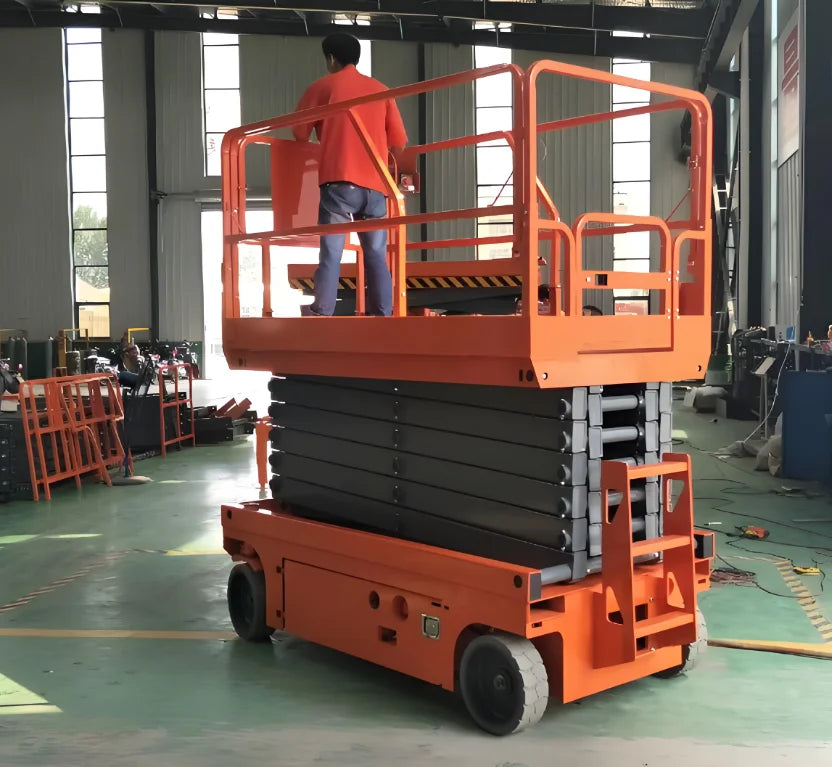 Customized Electric Scissor Lift 4-18m Aerial Skylift 6m 8m 10m 12m 14m Mobile Lifter Scaffolding Electric Hydraulic Scissor Lif