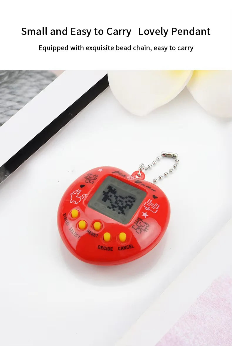 Tamagotchi 1Pcs Children's electronic Pet 168 Pets In 1 Virtual Cyber kid Digital Pet Toy Pixel Funny Gift Play Toy keychain BTJ