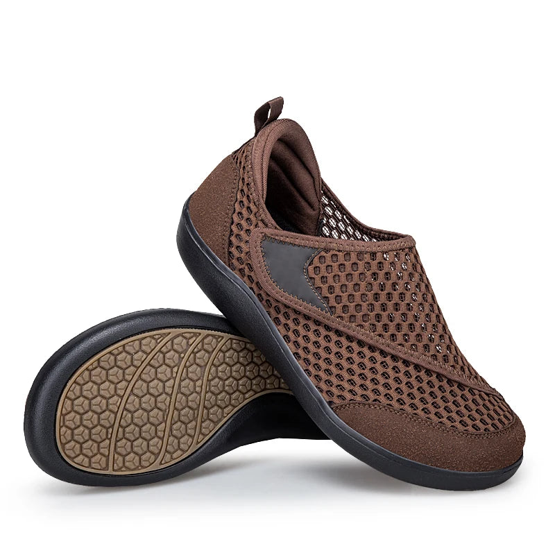 New Casual Orthopedics Wide Feet Swollen Shoes Thumb Eversion Adjusting Sneakers Comfortable Couple Diabetic Shoes Walking Shoes