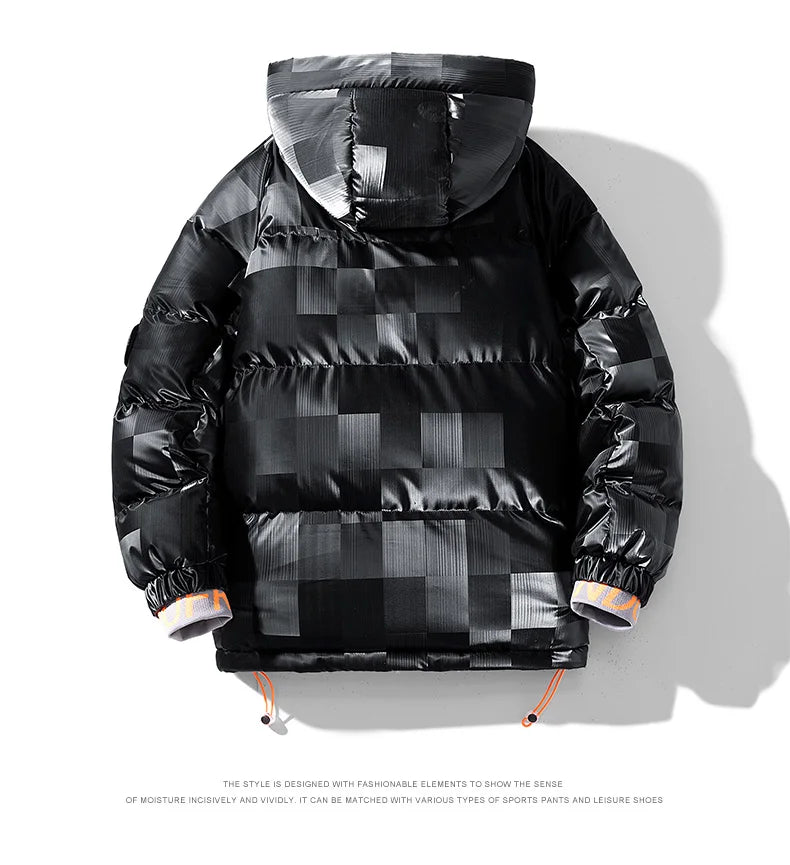 Men's winter jacket waterproof Cotton coat New style parkas hooded jacket Men's windproof thick warm man's fashion parkas