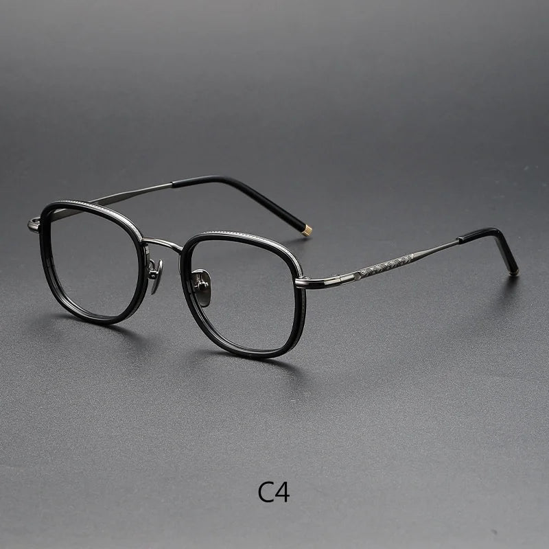 New Ultra-light Ttanium Glasses Frames Retro Designer Men's And Women's Glasses Frames Blue Ligh Optical Prescription Frames 712