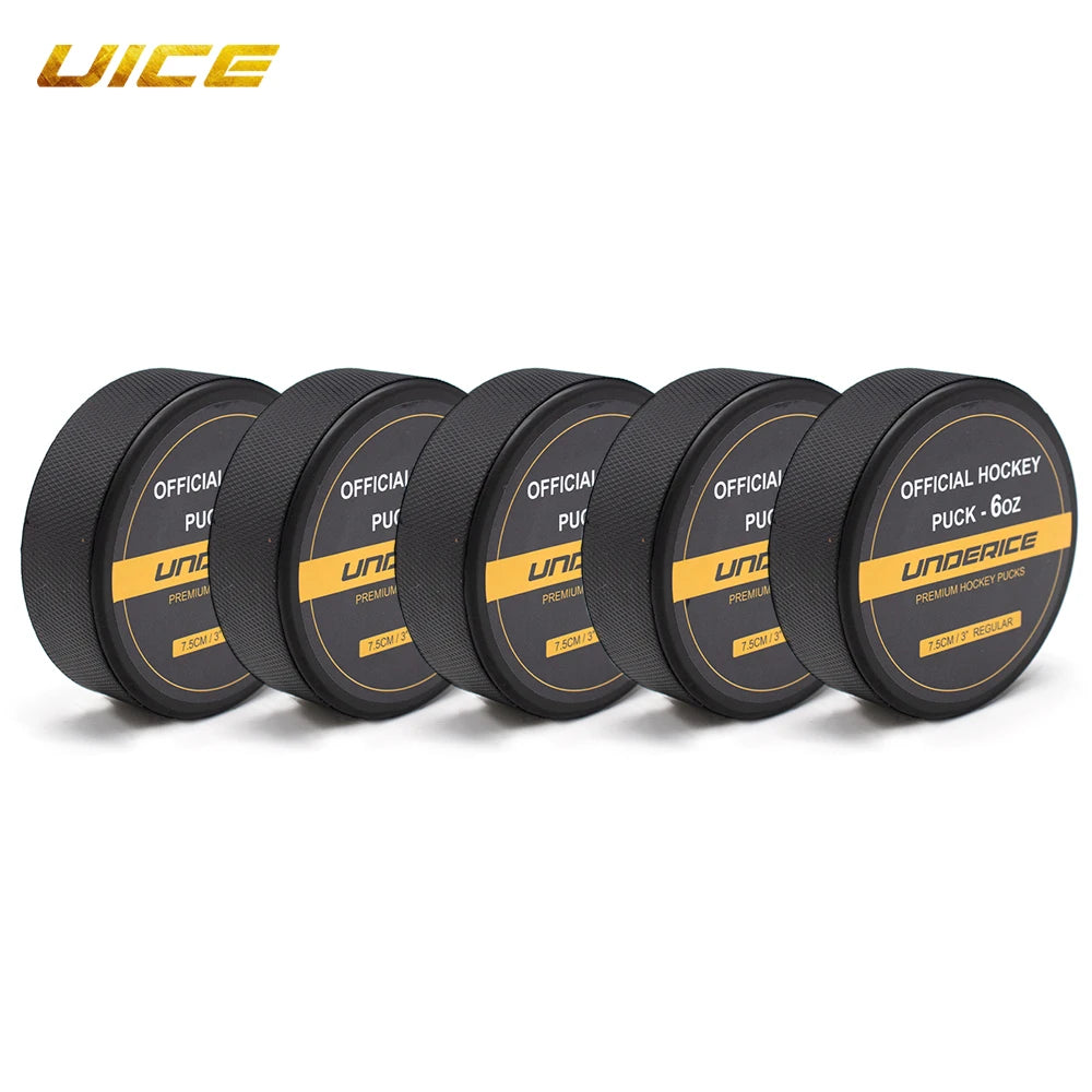 5/10pcs Hockey Puck Ice Hockey Pucks Solid Ball for Practicing Classic Training Hockey Accessories