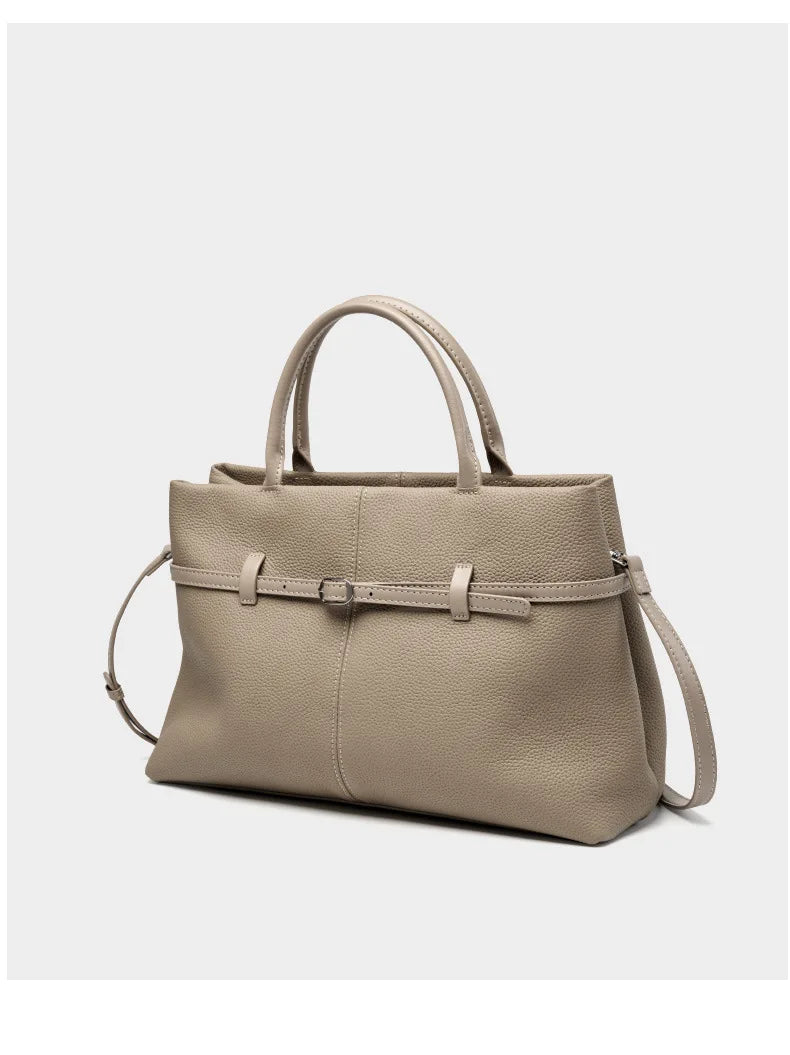 Women's Bags 2025 Genuine Leather Large Capacity Office Commuting Designer Inspired Tote Shoulder Bag Luxury Handbags for Women