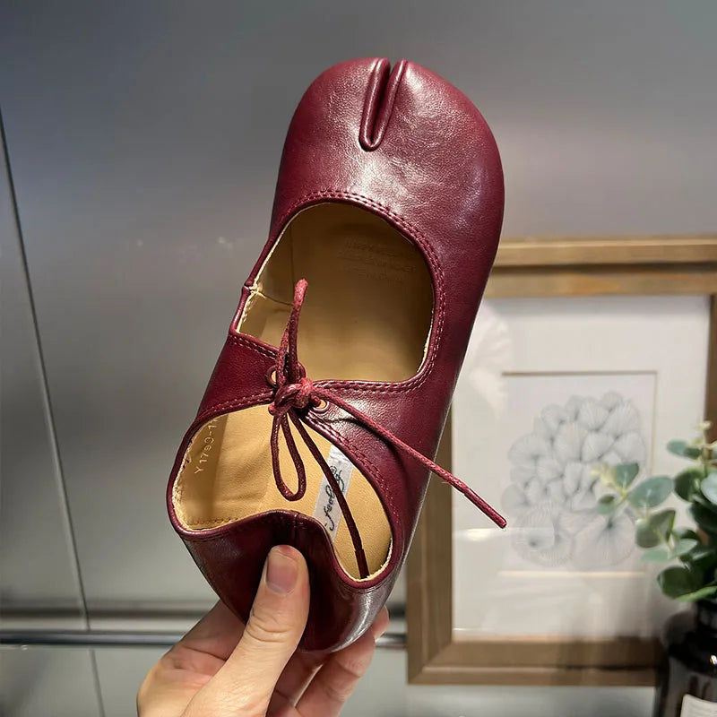 new Footwear Butterfly-Knot Ladies Flats Slip On Shoes Casual Female Soft Fashion Strange Toe Women Flats With Shoes