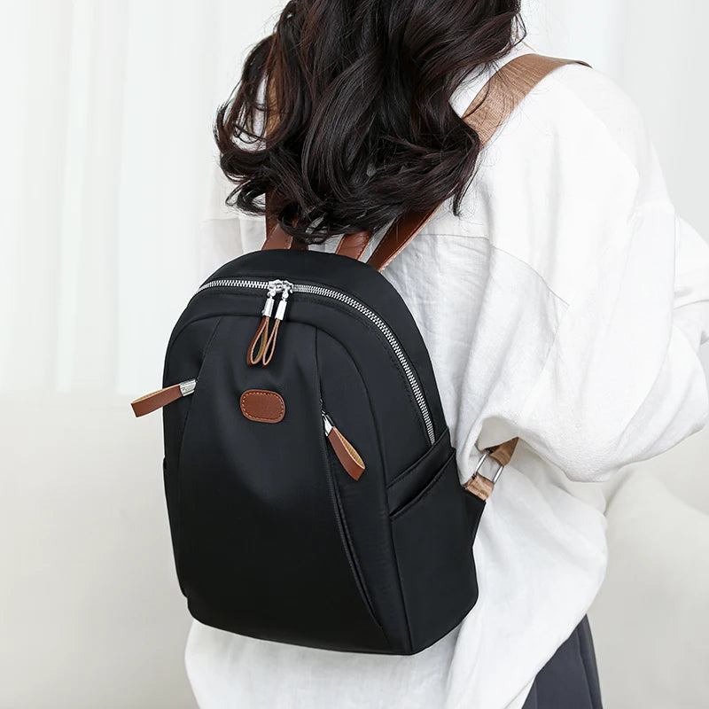 High Quality School Student Backpacks Large Capacity Travel Bags Fashion nylon Cloth Bag Trendy Computer Bag Backpack Washable