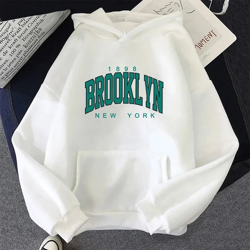 High Quality Womens Sweatshirts Letter Printing Home Casual Hoodies Sports Jogging Pullover Tops Daily Versatile Woman Clothing