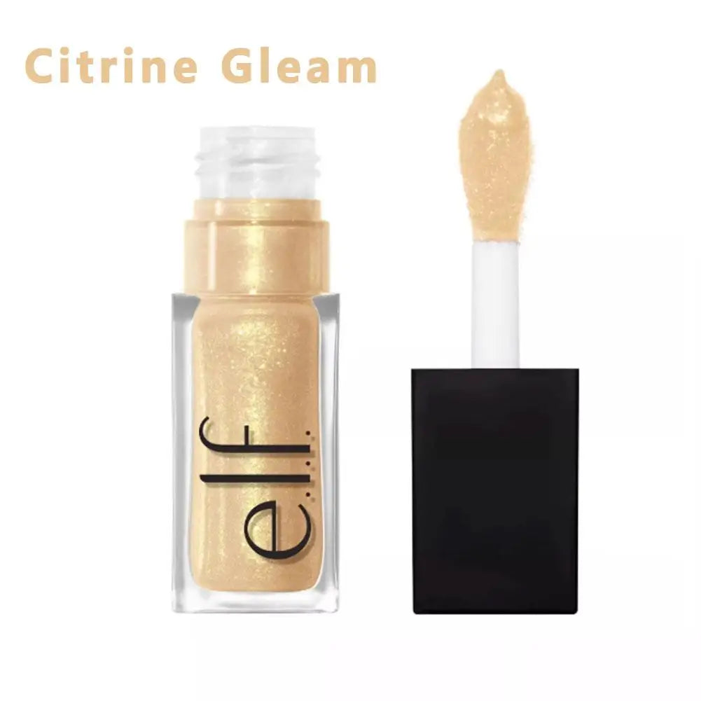 Elf Divine Wine Shiny Lip Glaze Crystal Glossy Finish Long-Lasting Lip Color Cosmetic Beauty Product