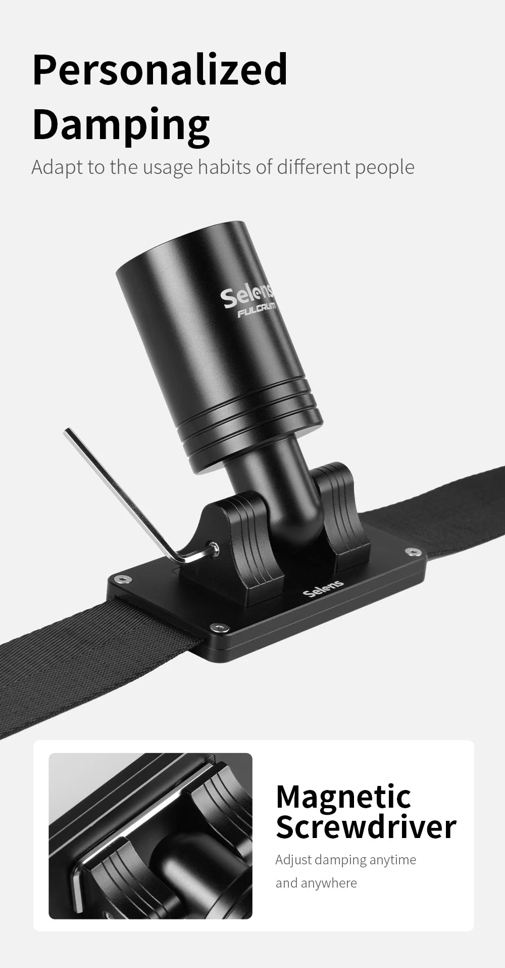 Selens Adjustable Camera Gimbal Belt Gimbal Stabilizer Weight Support Hip Belt Waist Mount for Long Standing Filming Compatible