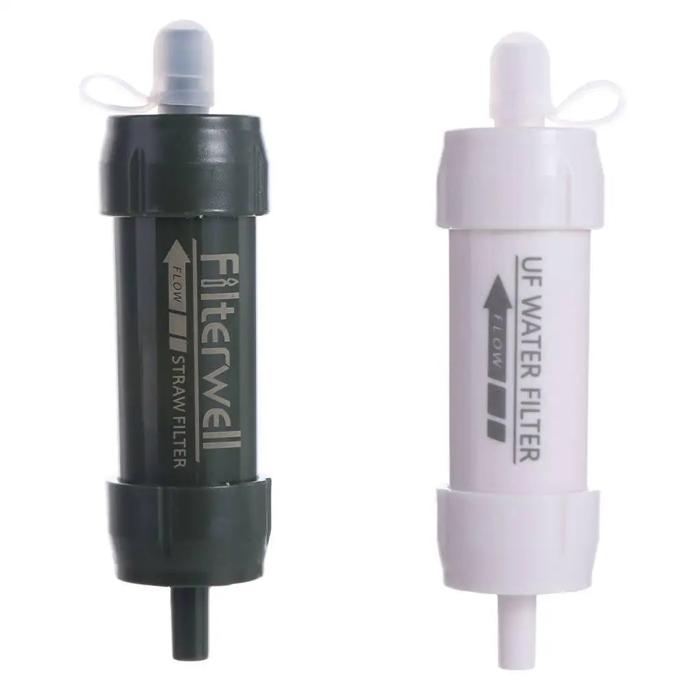 Mini Mini Water Filter Straw Straw Direct Drinking Purification Water Filter TUP Portable Drinking Water Filtering Straw Outdoor