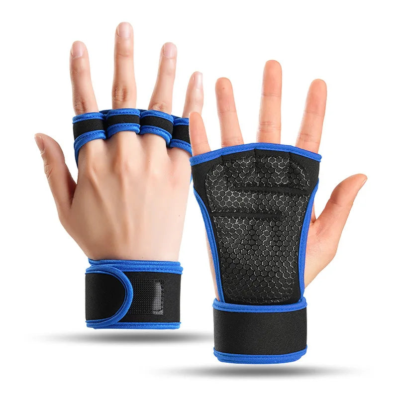 Workout Gloves for Men Women Cycling Gym Weightlifting Fitness Anti-Callus Wrist Support Pull up Bar Unisex Anti-Slip Gloves