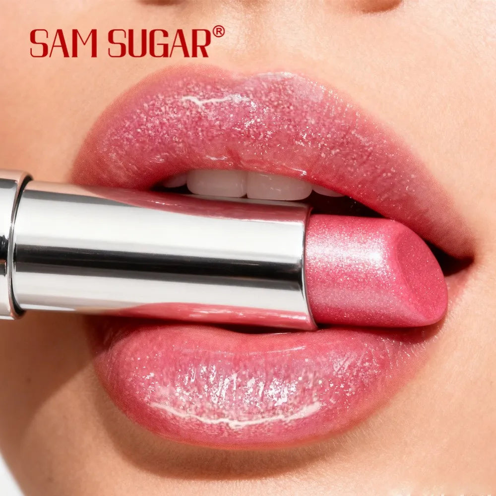 Pearl Love Pendant Sparkling Velvet Lipstick Metal Waterproof Long lasting Matte Diamond Lipgloss Women's Cosmetics