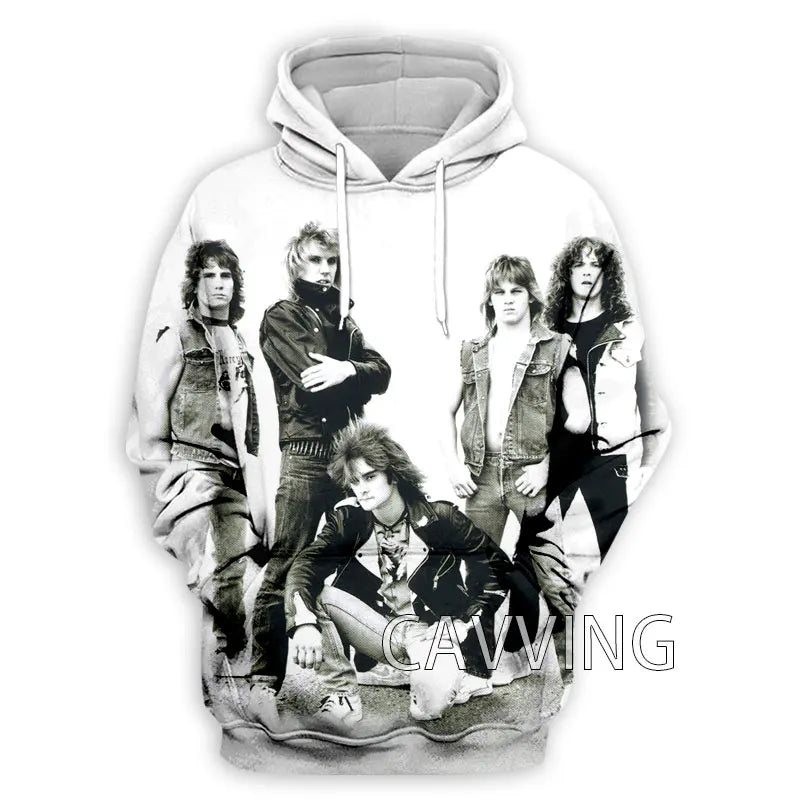 New Fashion Women/Men's 3D Print  Flotsam and Jetsam Rock  Hoodies Hooded Sweatshirts Harajuku Hoodie Sweatshirts Tops Clothing