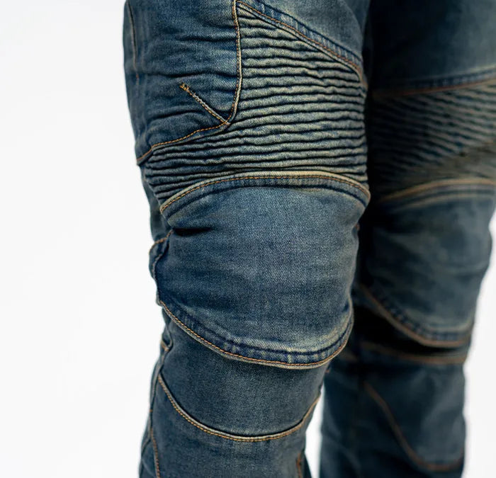 Motorcycle riding pants, motorcycle pants jeans with protective gear4 seasons spring men's women's casual anti-drop pants