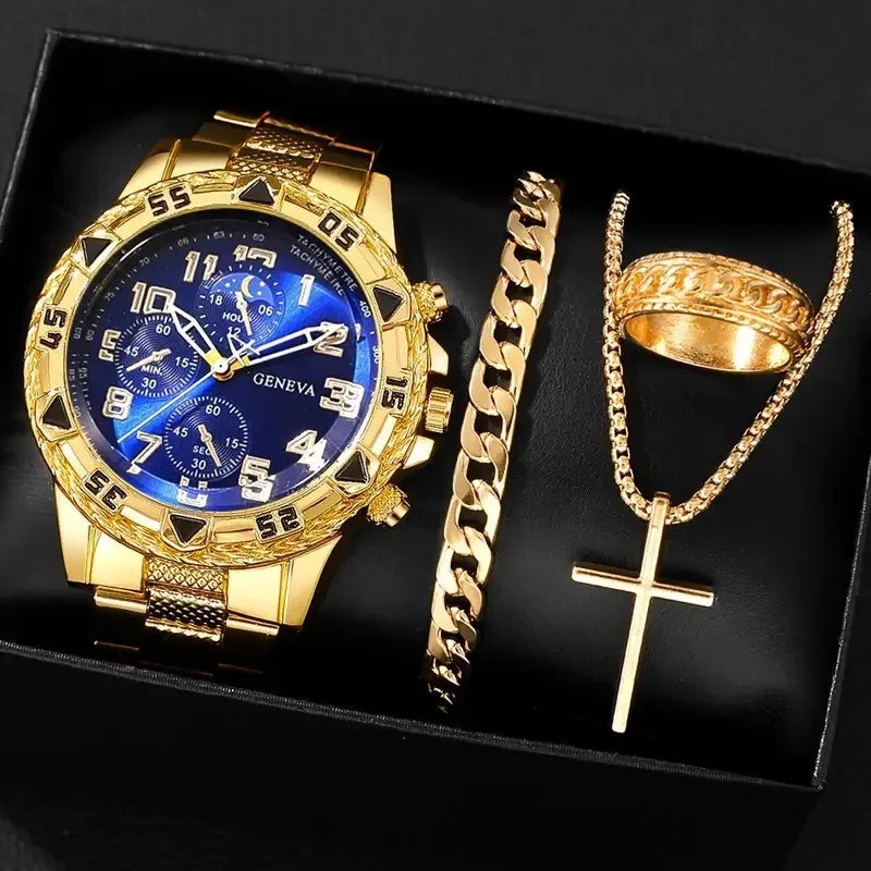 Men Watches Luxury Brand Watches for Men Fashion High Quality Quartz Wristwatches Business Steel Strap Sports Male Clock