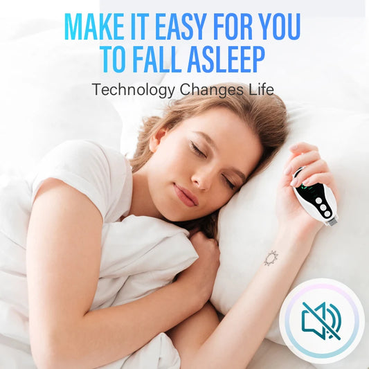 Handheld Sleep Aid Device Relieve Insomnia Instrument Help Sleep Night Anxiety Therapy Relaxatio Pressure Relief Sleep Device