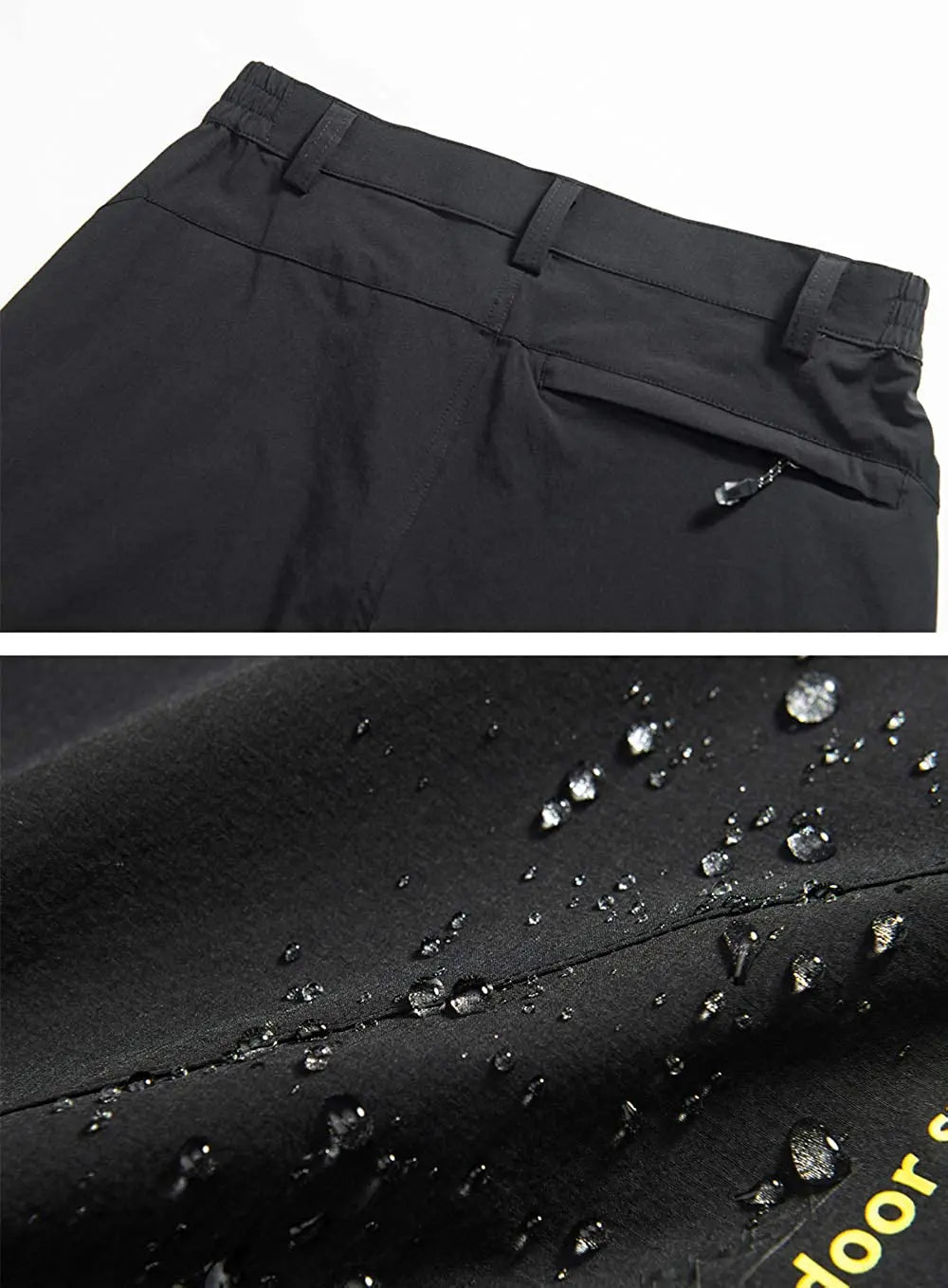 TACVASEN Quick Dry Outdoor Hiking Pants Men Summer Lightweight Rip-stop Cargo Work Trousers Multi-Pockets Camping Fishing Pants