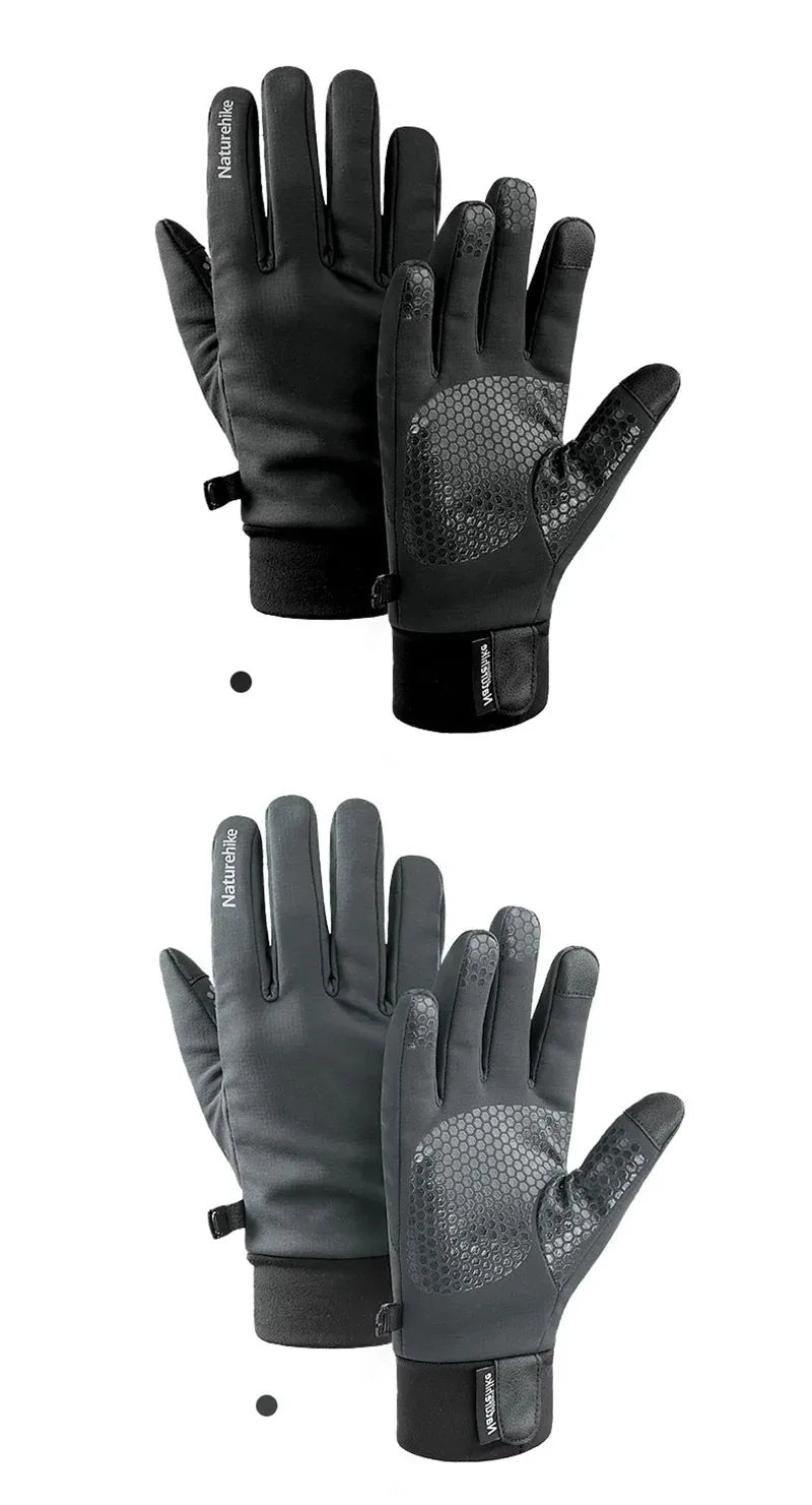 Naturehike Winter Gloves Men's Women's Gloves Motorcycle Gloves Ski Gloves Cycling Running Hiking Gloves Winter Fishing Gloves