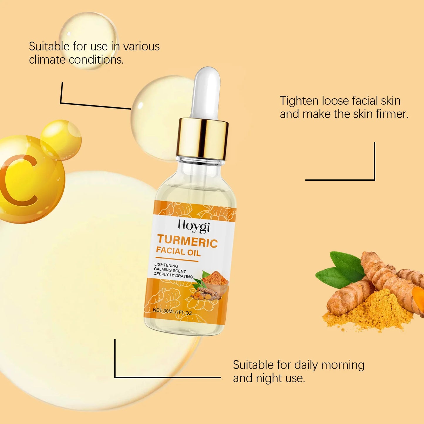 Turmeric Skincare Set Body Soap Anti Acne Dark Spot Corrector Improve Dry Skin Moisturizing Face Cream Brightening Facial Serum