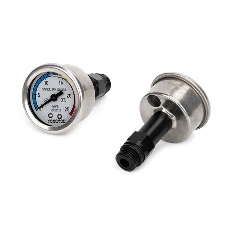 Universal Cleaning Machine Fittings High Pressure Washer Pressure Gauge 0-25Mpa
