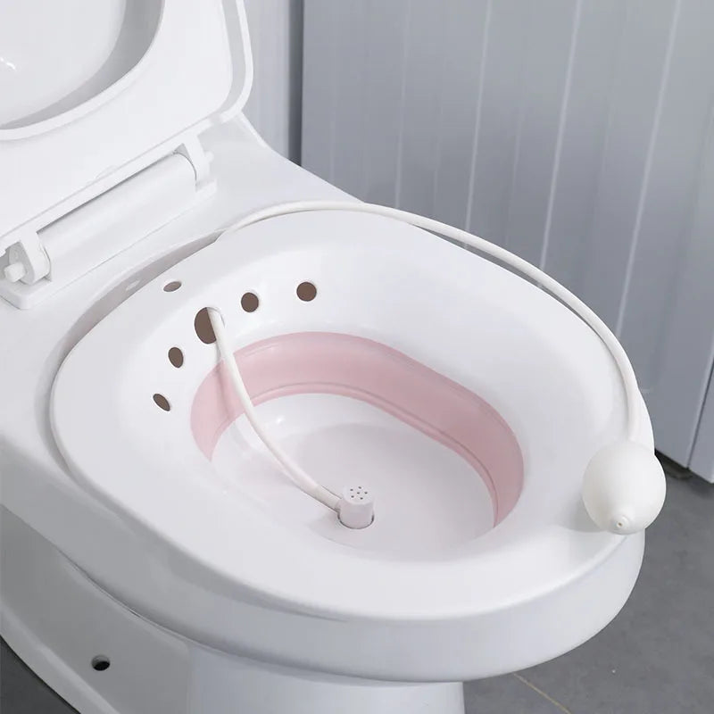 Bidet Folding Portable Bidet Maternity Self-Cleaning Private Parts Buttock Rinse Perineal Soak Bath Hemorrhoid Treatment Bidet