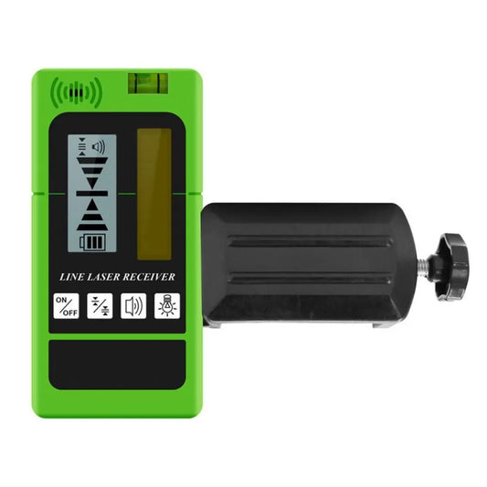 Led Light Indication Laser Receiver Working Distance 50m LCD Display Laser Line Receiver Detector Two-Sided Back-lit