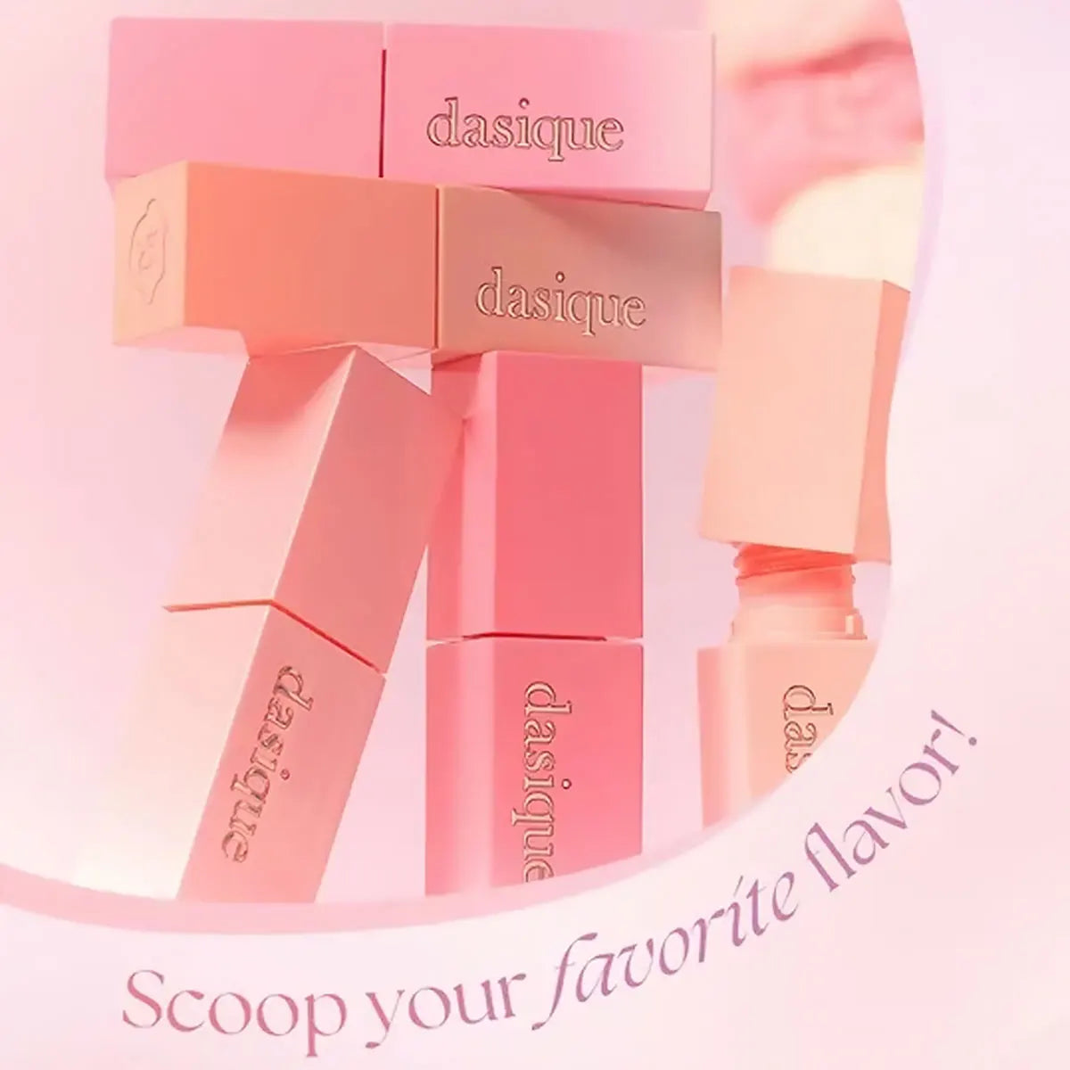 [ClearanceSale] Dasique Juicy Dewy Tint,Mirror-Like Glossy Finish,Smooth & Lightweight,Long-Lasting Wear,K-Beauty,Korean Makeup