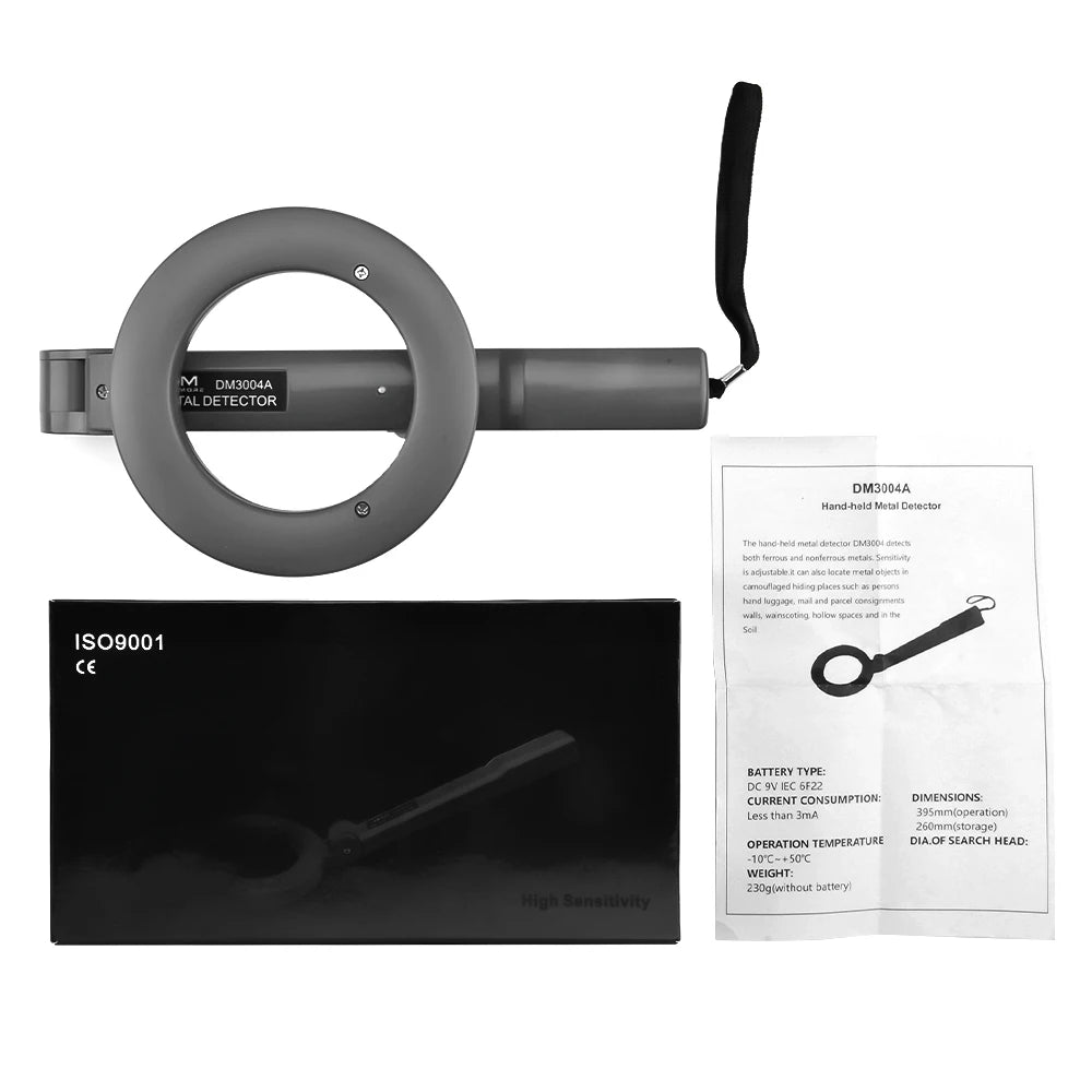 DM3004A Metal Detector Portable High Sensitivity Metal Detector Gold Silver Detector Gold Search Treasure Getector Gold Finder